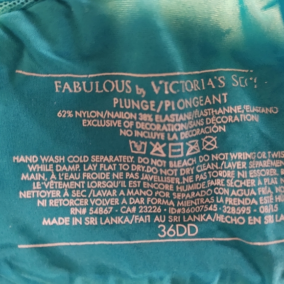 Victoria secret 36DD teal blue see photos - Picture 4 of 6